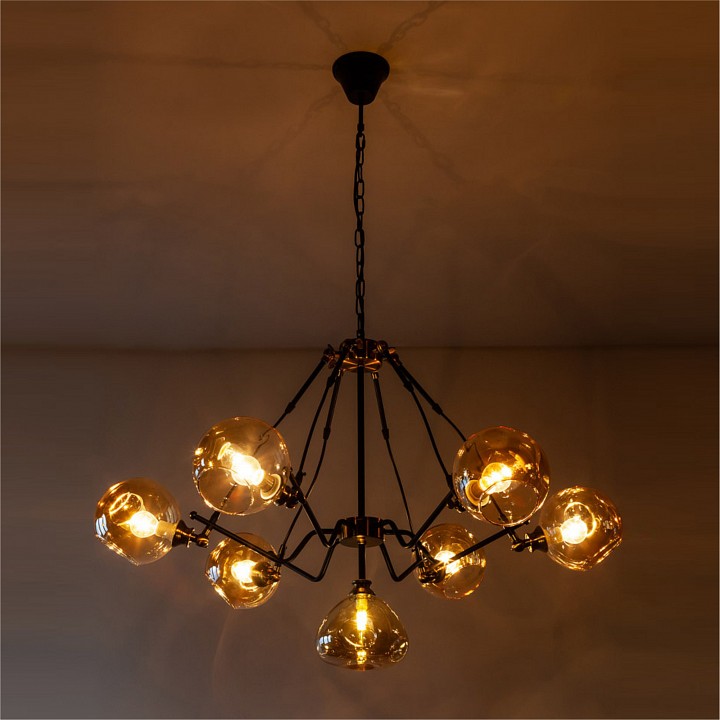 Потолочная люстра LED4U 6136 6136/6+1