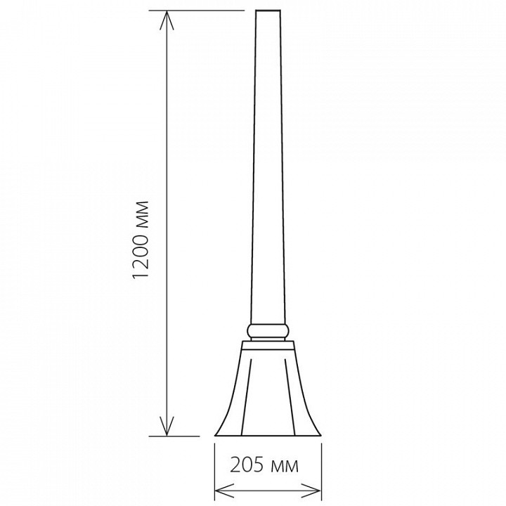 Штанга с основанием Elektrostandard 1043 a022922
