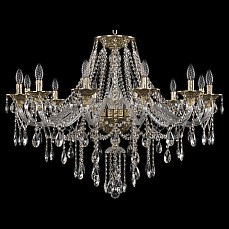 Подвесная люстра Bohemia Ivele Crystal 1615 16115/12/360 G