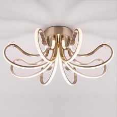 Потолочная люстра Eurosvet Lilium 90079/8 сатин-никель 80W