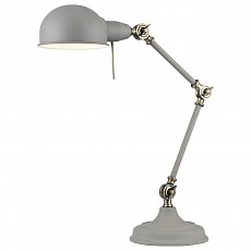 Настольная лампа офисная Maytoni Zeppo 137 Z137-TL-01-GR
