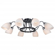 Потолочная люстра Arte Lamp Fiorentino A7144PL-8BK