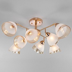 Люстра на штанге Eurosvet Paola 30126/8 золото