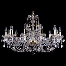 Подвесная люстра Bohemia Ivele Crystal 1406 1406/12/300/G
