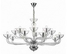 Подвесная люстра Ideal Lux Casanova CASANOVA SP16 TRASPARENTE