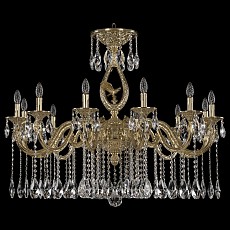 Подвесная люстра Bohemia Ivele Crystal 7101 71401/12/360 A G FE1S