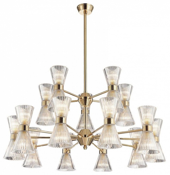 Люстра на штанге Newport 3610 3610+5/C gold