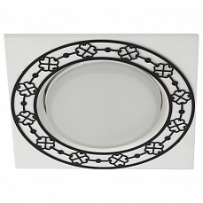 Встраиваемый светильник Эра KL78 KL78 WH/BK