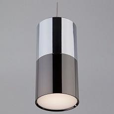 Подвесной светильник Eurosvet Mini Topper 50146/1 хром/черный жемчуг