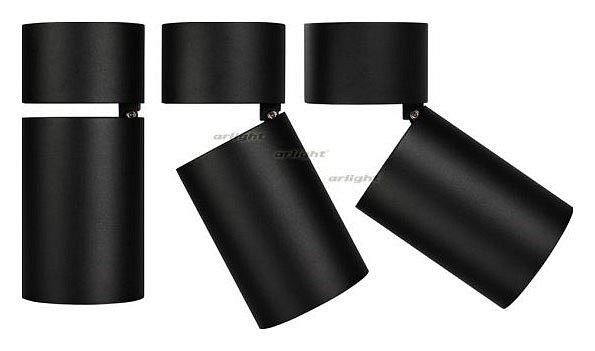 Светильник на штанге Arlight SP-POLO-SURFACE-FLAP-R85-15W Day4000 (BK-BK, 40 deg) 027542