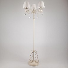 Торшер Eurosvet Ivin 12075/3F белый Strotskis