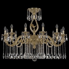 Подвесная люстра Bohemia Ivele Crystal 7101 71401/12/360 A G FS2L