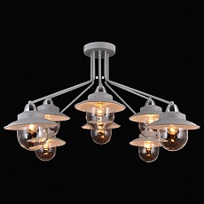 Люстра на штанге Natali Kovaltseva Alabarda ALABARDA 75093/8C WHITE