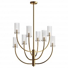 Люстра на штанге Maytoni Arco MOD223PL-08BS