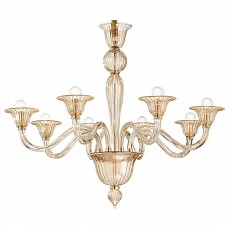 Подвесная люстра Ideal Lux Brigitta BRIGITTA SP8 AMBRA