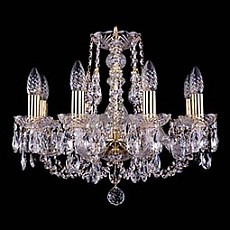 Подвесная люстра Bohemia Ivele Crystal 1406 1406/8/160/G