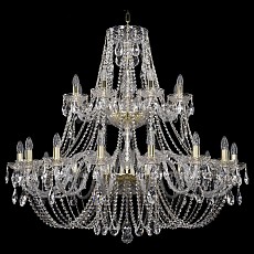 Подвесная люстра Bohemia Ivele Crystal 1406 1406/16+8/400-110/2d/G