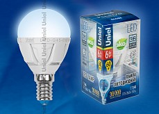 Лампа светодиодная Uniel FR ALP01WH E14 6Вт 4500K 07903