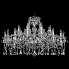 Подвесная люстра Bohemia Ivele Crystal 1413 1413/16+8/400/Ni