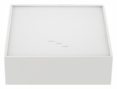 Накладной светильник Arlight SP-QUADRO-S170x170-18W Warm3000 (WH, 120 deg, 230V) 029476