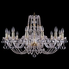 Подвесная люстра Bohemia Ivele Crystal 1406 1406/12/300/G/Balls