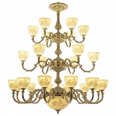 Подвесная люстра Bohemia Ivele Crystal 7201 72101P/12+6+6/360/3d G P1 U Angel