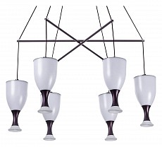Подвесная люстра LED4U 6409 6409-6 Brown
