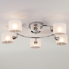 Потолочная люстра Eurosvet Areta 70088/5 хром
