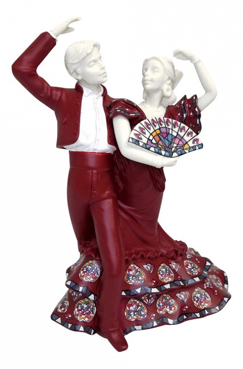 Статуэтка (15 см) Танцоры фламенко 763606