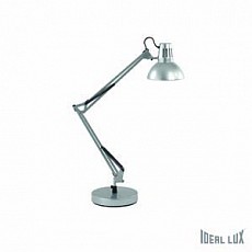 Настольная лампа офисная Ideal Lux Wally WALLY TL1 ARGENTO