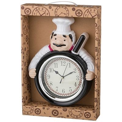 Настенные часы (23.5x29.3 см) Chef Kitchen 220-160