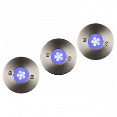 Встраиваемый в дорогу светильник Lucide Trio LED Set 11862/23/35