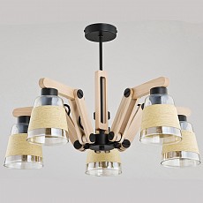 Люстра на штанге Alfa Grace 24295 (абажур 83189)