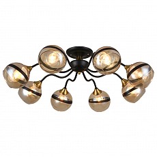 Потолочная люстра Imex 3595 MD.3595-8-S BK+FGD