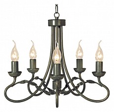 Подвесная люстра Elstead Lighting Olivia OV5-BLK-GOLD