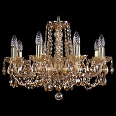 Подвесная люстра Bohemia Ivele Crystal 1402 1402/8/195/G/M721