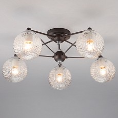 Потолочная люстра Eurosvet Karo 70077/5 графит