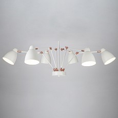 Люстра на штанге Eurosvet Loft 70084/6 белый