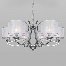 Потолочная люстра Eurosvet Fabiola 60124/6 хром Smart