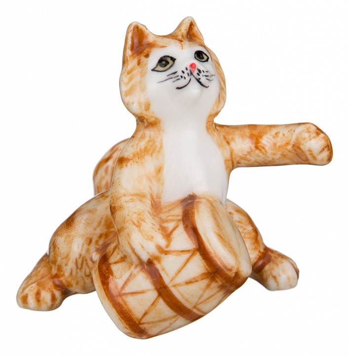 Статуэтка (5х5.5х5 см) Кот Барабанщик 101-485