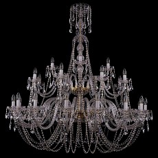 Подвесная люстра Bohemia Ivele Crystal 1406 1406/16+8+4/530/XL-180/2d/G