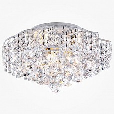 Накладной светильник Eurosvet Charm 16017/6 белый с серебром Strotskis