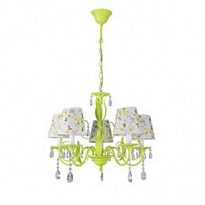 Подвесная люстра Imex KL.15759 KL.15759-5-P GREEN