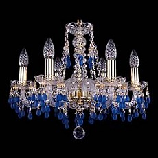 Подвесная люстра Bohemia Ivele Crystal 1410 1410/6/160/G/V3001