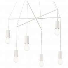 Подвесная люстра Ideal Lux Pop POP SP6 BIANCO