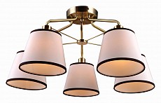 Потолочная люстра Natali Kovaltseva Grasse Grasse 75082-5C ANTIQUE