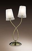Настольная лампа декоративная Odeon Light Heli 1980/2T