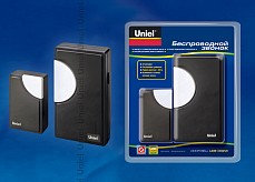 Звонок беспроводной Uniel Udb-002w UDB-002W-R1T1-32S-100M-BL