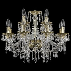 Подвесная люстра Bohemia Ivele Crystal 1603 16103/8+4/195 G