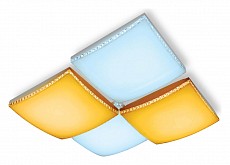 Накладной светильник Ambrella Orbital Parrus FP2324 WH 128W D480*480